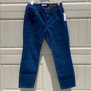 Coldwater Creek Jeans Natural Fit Slim Leg 6P NWT